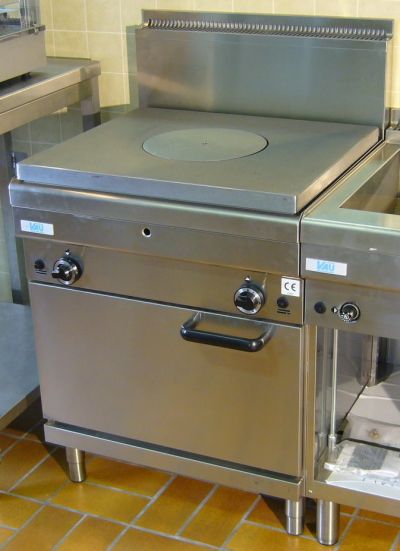 Abbildung: Flüssiggas-Glühplattenherd 700x700 mm - neu